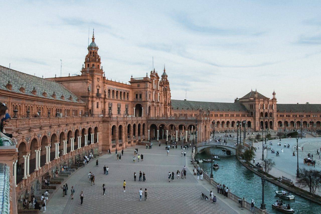 Palacio de las Dueñas patio, Seville
